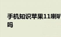 手机知识苹果11喇叭一个响一个不响是正常吗