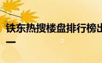 铁东热搜楼盘排行榜出炉万科金域华府位列第一