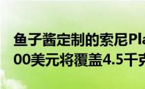 鱼子酱定制的索尼PlayStation5售价为500000美元将覆盖4.5千克黄金