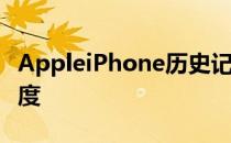 AppleiPhone历史记录看看iPhone的变化程度