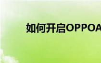 如何开启OPPOA79放大手势功能