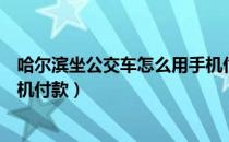 哈尔滨坐公交车怎么用手机付款（哈尔滨坐公交车怎么用手机付款）