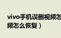 vivo手机误删视频怎么办（vivo手机误删视频怎么恢复）