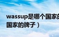 wassup是哪个国家的品牌（wassup是哪个国家的牌子）