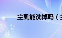 尘虱能洗掉吗（尘虱的去除方法）