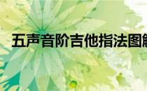 五声音阶吉他指法图解（五声音阶是什么）