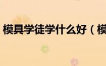 模具学徒学什么好（模具学徒学什么工种好）