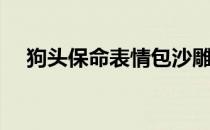 狗头保命表情包沙雕（狗头保命啥意思）