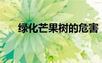 绿化芒果树的危害（绿化芒果能吃吗）