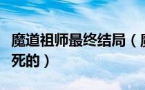 魔道祖师最终结局（魔道祖师王灵娇结局怎么死的）