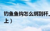 钓鱼鱼钩怎么绑到杆上（钓鱼鱼钩怎么绑到杆上）