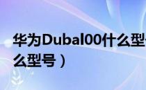 华为Dubal00什么型号（dubal00a是华为什么型号）