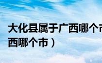 大化县属于广西哪个市哪个区（大化县属于广西哪个市）