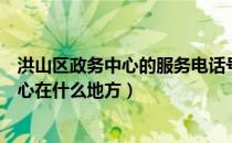 洪山区政务中心的服务电话号码是多少（洪山区政务服务中心在什么地方）