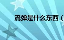 流弹是什么东西（流弹是什么东西）