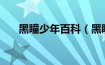 黑瞳少年百科（黑瞳少年真的存在吗）