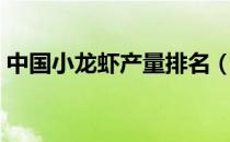 中国小龙虾产量排名（中国小龙虾产地是哪）