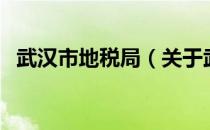 武汉市地税局（关于武汉市地税局的介绍）