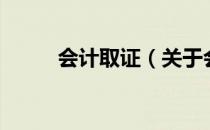 会计取证（关于会计取证的介绍）