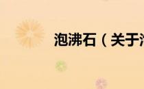 泡沸石（关于泡沸石的介绍）