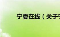 宁夏在线（关于宁夏在线的介绍）