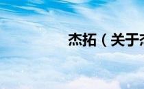 杰拓（关于杰拓的介绍）