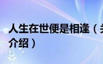 人生在世便是相逢（关于人生在世便是相逢的介绍）