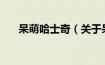 呆萌哈士奇（关于呆萌哈士奇的介绍）