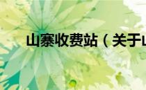 山寨收费站（关于山寨收费站的介绍）