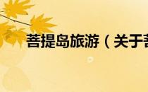 菩提岛旅游（关于菩提岛旅游的介绍）