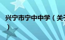 兴宁市宁中中学（关于兴宁市宁中中学的介绍）