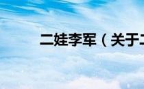 二娃李军（关于二娃李军的介绍）