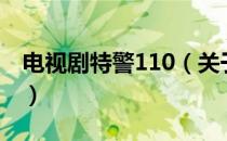 电视剧特警110（关于电视剧特警110的介绍）