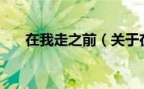 在我走之前（关于在我走之前的介绍）