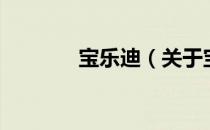 宝乐迪（关于宝乐迪的介绍）
