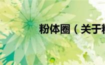 粉体圈（关于粉体圈的介绍）