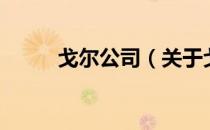 戈尔公司（关于戈尔公司的介绍）