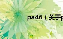 pa46（关于pa46的介绍）