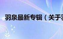 羽泉最新专辑（关于羽泉最新专辑的介绍）