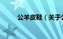 公羊皮鞋（关于公羊皮鞋的介绍）