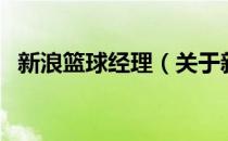 新浪篮球经理（关于新浪篮球经理的介绍）