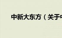 中新大东方（关于中新大东方的介绍）