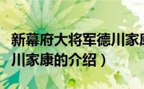 新幕府大将军德川家康（关于新幕府大将军德川家康的介绍）