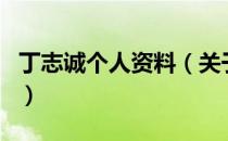 丁志诚个人资料（关于丁志诚个人资料的介绍）
