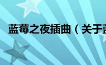 蓝莓之夜插曲（关于蓝莓之夜插曲的介绍）