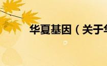 华夏基因（关于华夏基因的介绍）