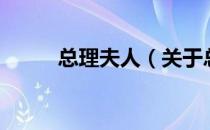 总理夫人（关于总理夫人的介绍）