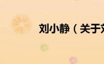 刘小静（关于刘小静的介绍）