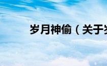 岁月神偷（关于岁月神偷的介绍）