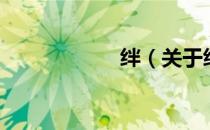 绊（关于绊的介绍）